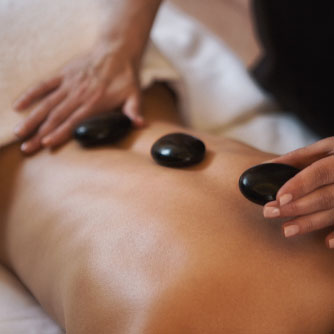 hot stones massage